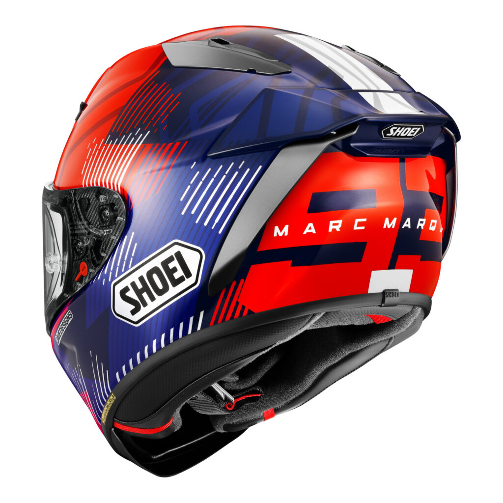 Shoei X-SPR Pro Marquez 8 Road Helmet - Blue / Red / White