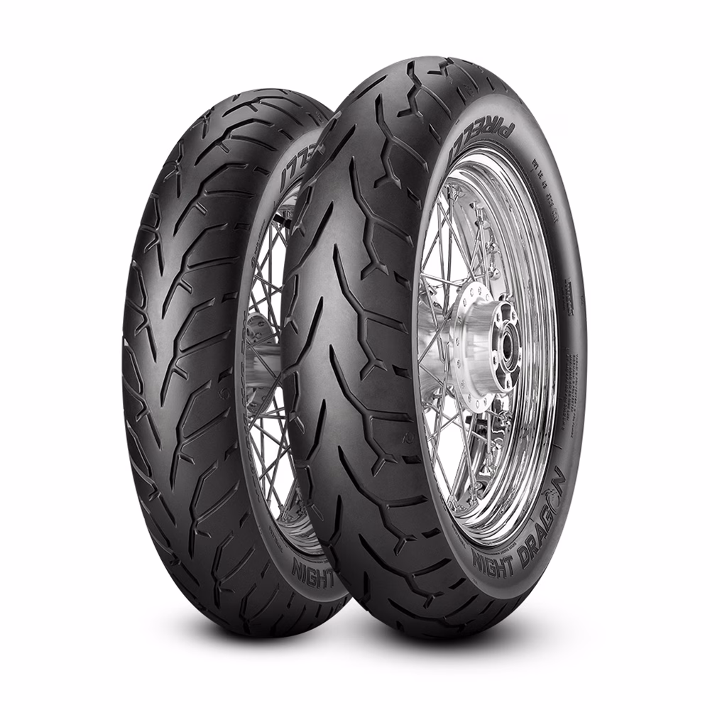 Pirelli Night Dragon Front Cruiser Tyre 100/90x19 (Bias)
