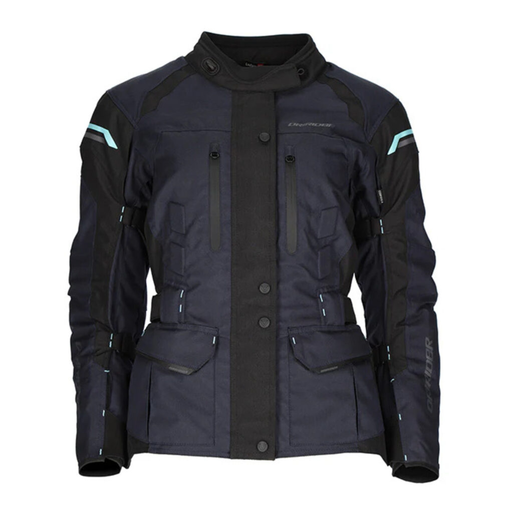 Dririder Compass 4 Road Jacket Ladies Navy/Sky Blue