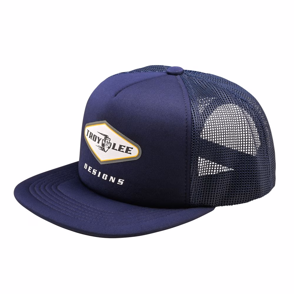 Troy Lee Designs Carb Trucker Snapback Navy