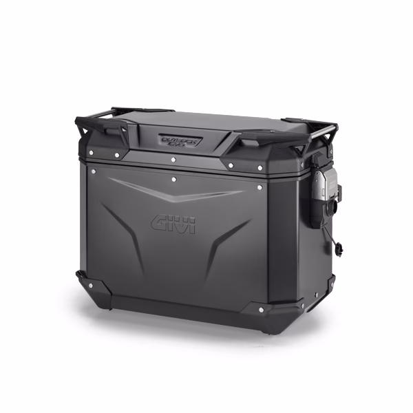 GIVI GIVI CAM-SIDE PANNIER RIGHT 44LT OUTBACK EVO ALU BLACK -LOCK SEPARATE