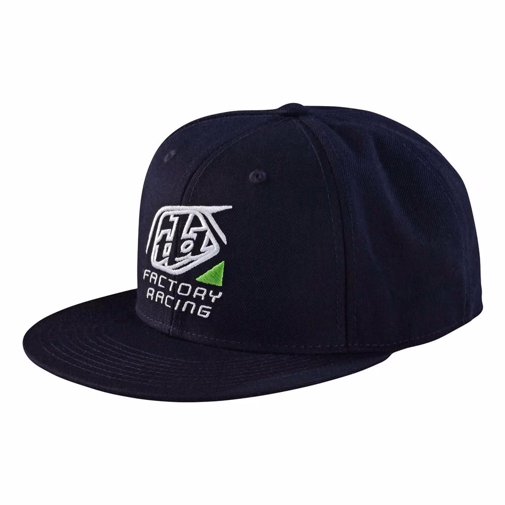Troy Lee Designs Factory Icon Snapback Cap Navy