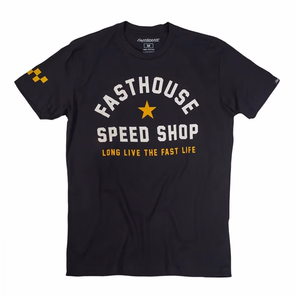 Fasthouse Fast Life SS Tee Black