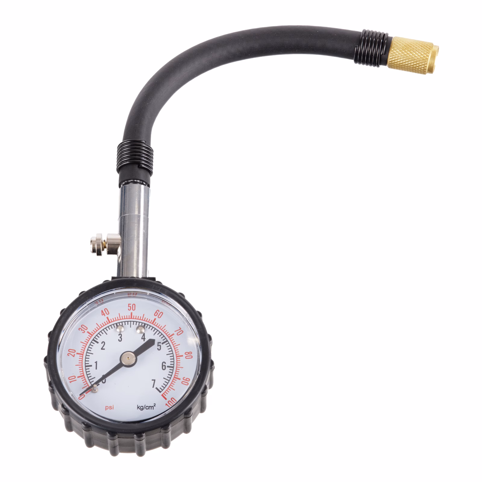 Whites Analogue Tyre Pressure Gauge 0-60 PSI - Flexible Hose - Image 2