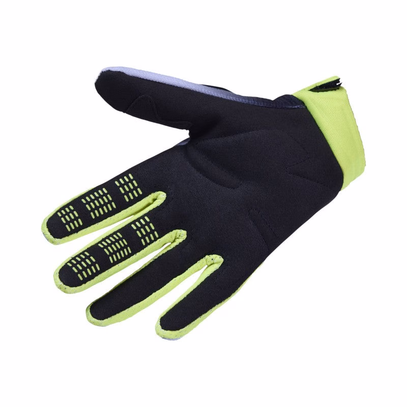 Fox 180 Collect Motocross Youth Gloves Grey/Yellow