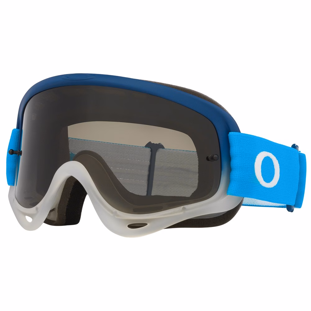 Oakley O-Frame MX Goggle Team Blue w/ Dark Grey Lens
