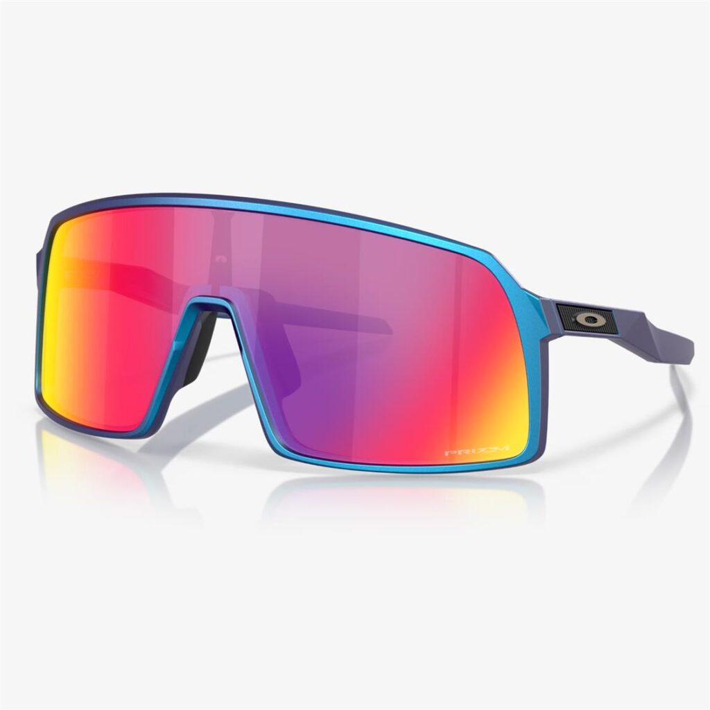 Oakley Sutro Sunglasses Matte Cyan/Blue w/PRIZM Road