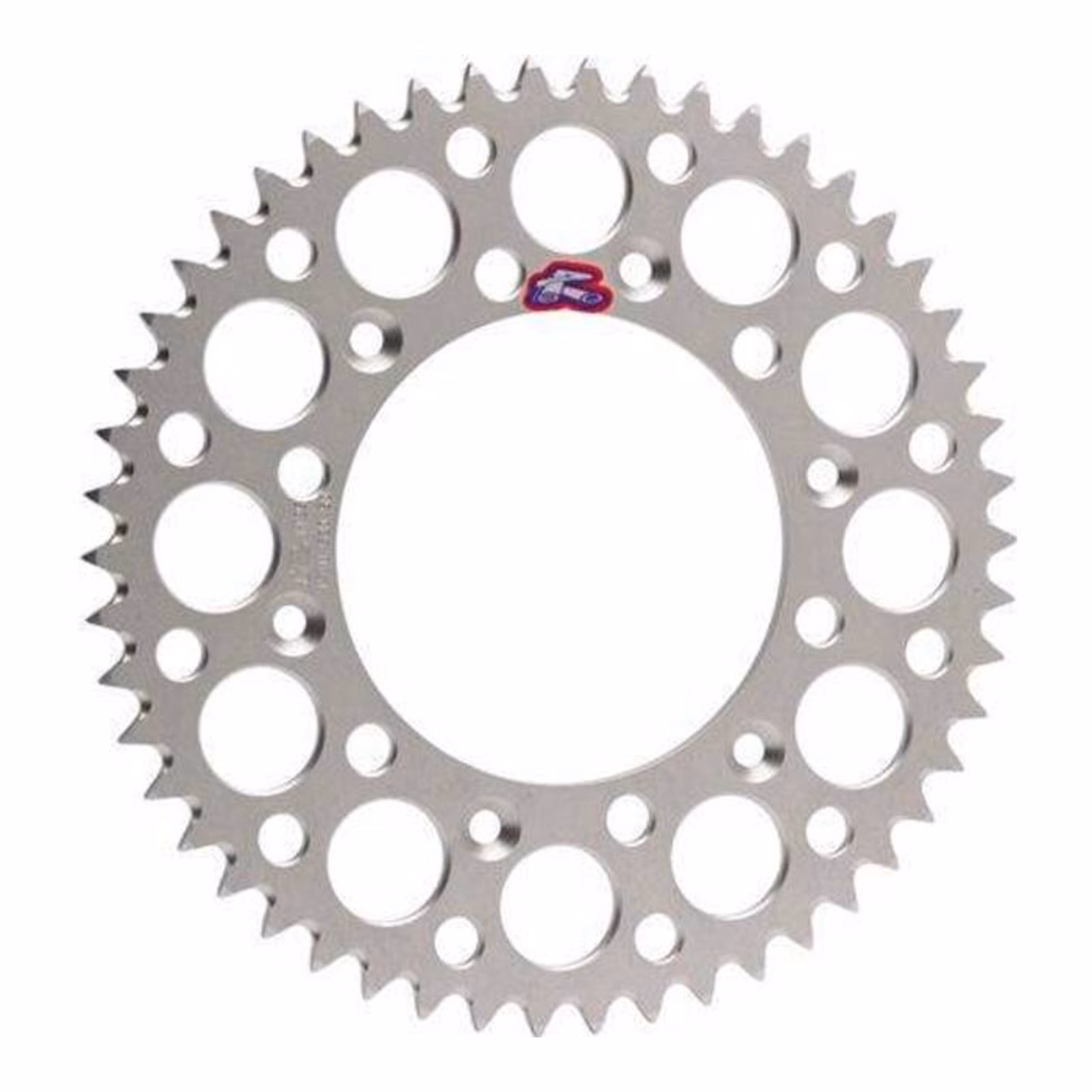 Renthal Sprocket Rear Silver 51T Alloy 7075 T6 Grooved Yamaha - Image 1