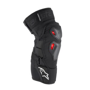 Alpinestars Bionic Pro Plasma Knee Protector Black/Red/White - Image 1