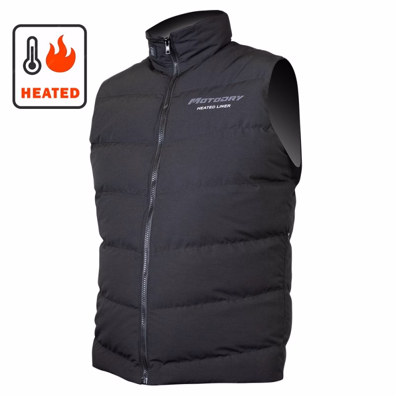 Motodry Heated Vest Ladies Black