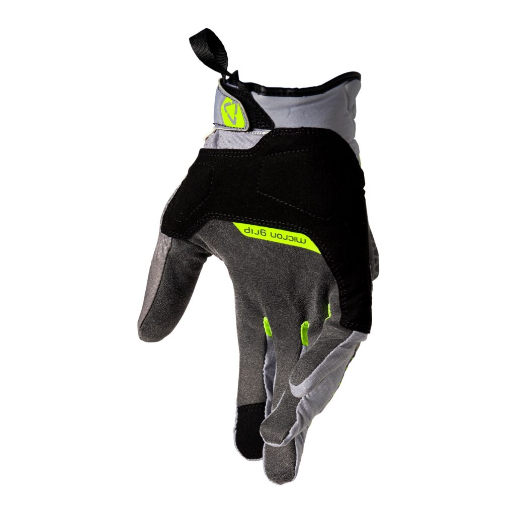 Leatt 5.5 ADV HydraDri Adventure Gloves (Short) Grey / Hi-Viz