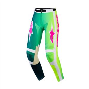 Alpinestars Racer Portl Motocross Pants Green/White/Black - Image 1
