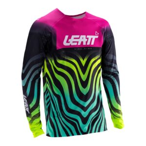 Leatt 5.5 UltraWeld Motocross Jersey Tiger Pink - Image 1