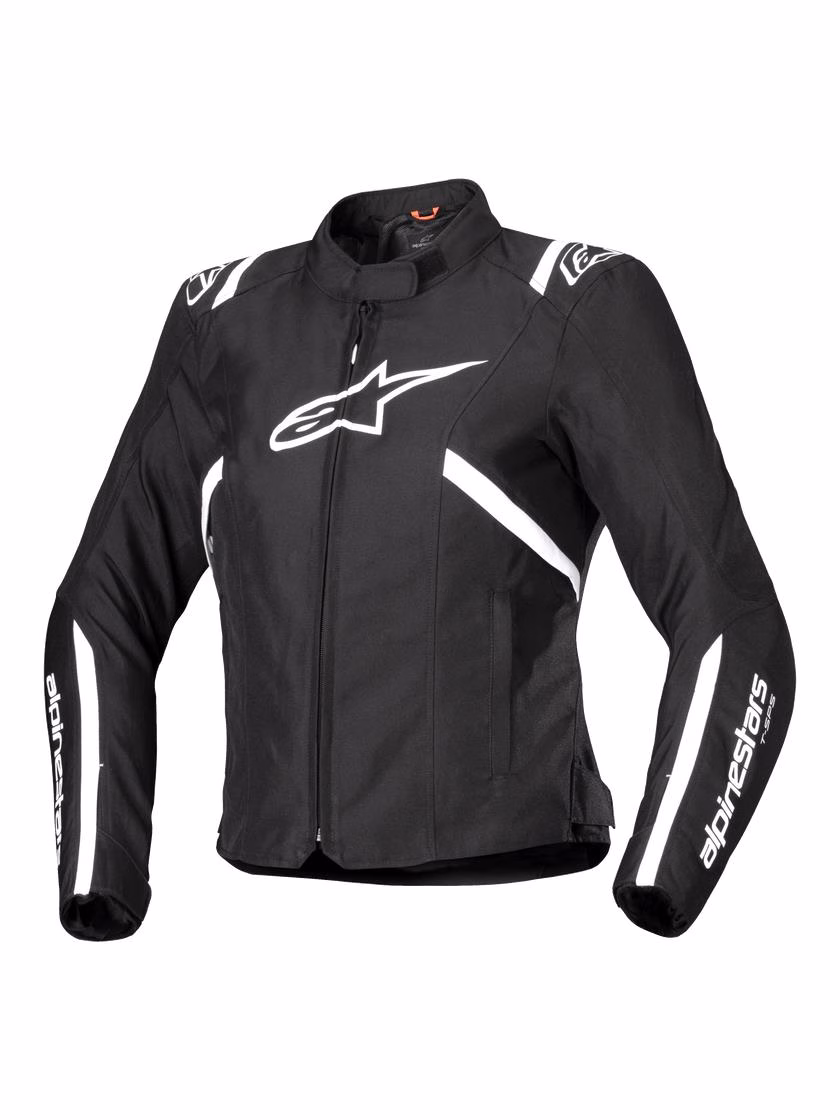 Alpinestars Stella T-SPS v2 WP Road Jacket Ladies Black/White - Image 1