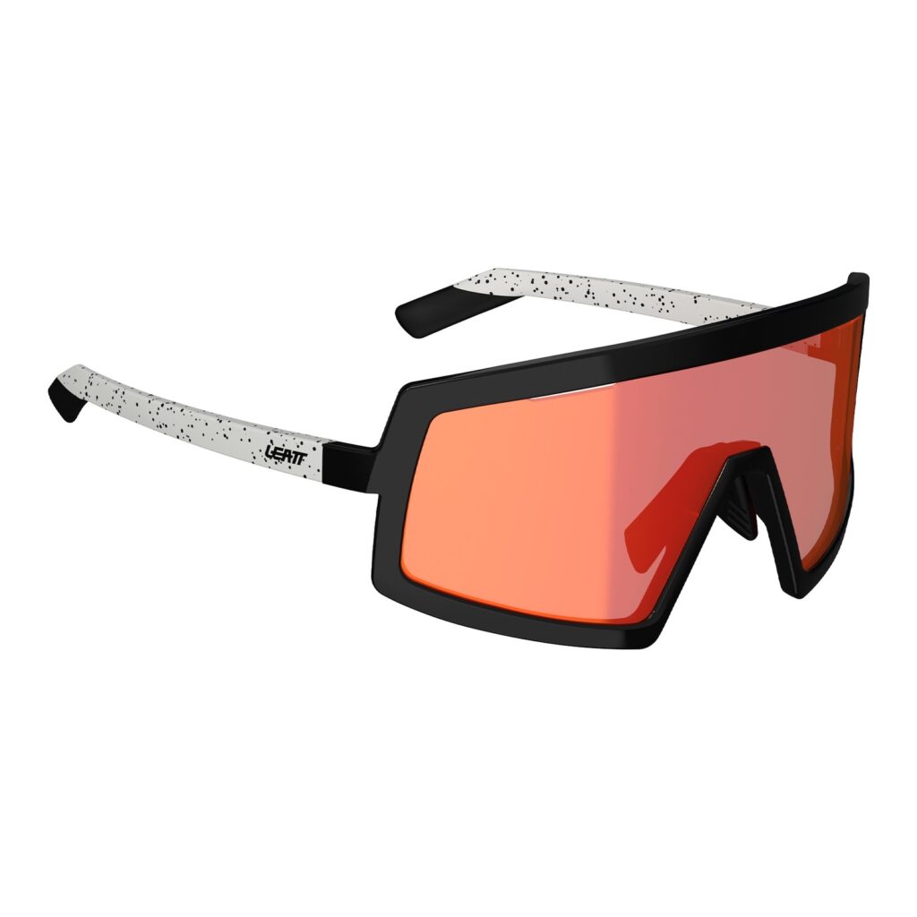 Leatt Madviz One Sunglasses - Black / White Iriz Red (15 VLT)