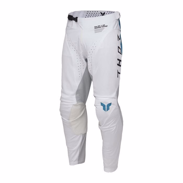 Thor MX Launch Raid Motocross Pants White/Grey