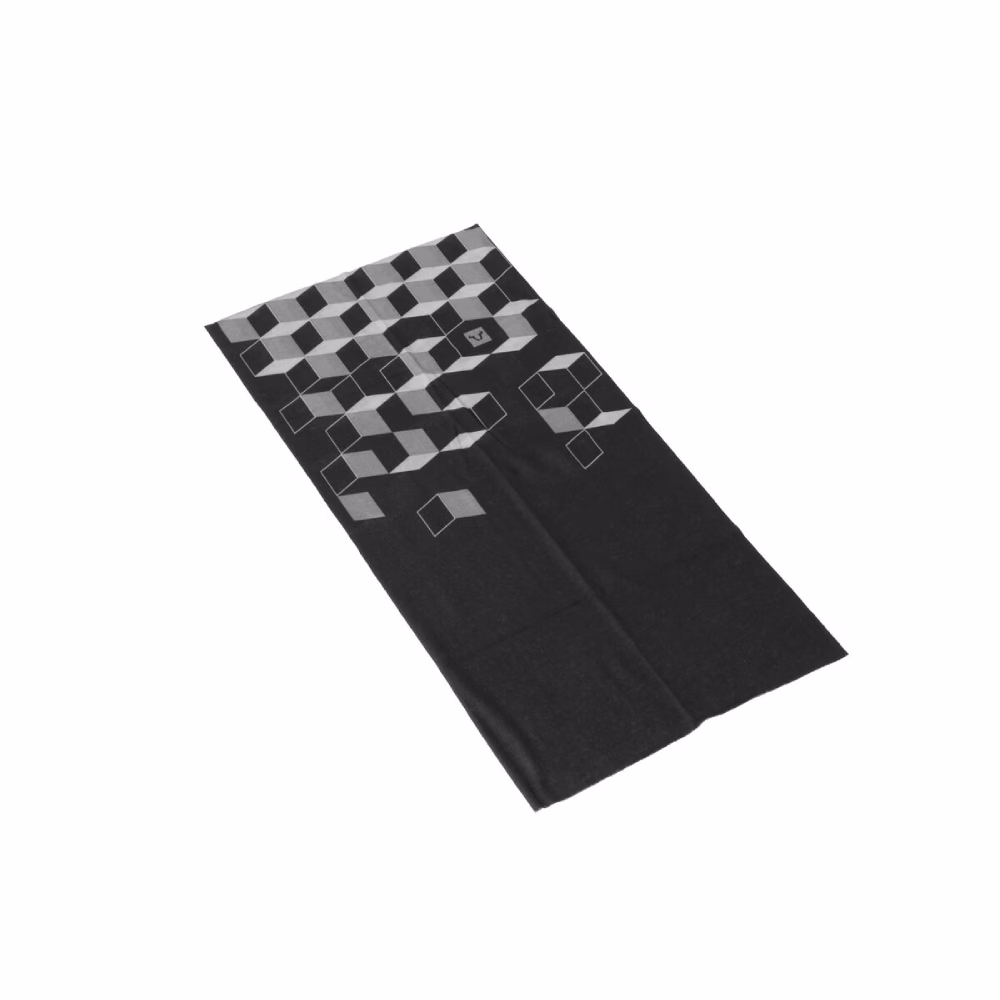 SW MOTECH NECKWARMER 50 X 25 CM. BLACK/GREY SEAMLESS