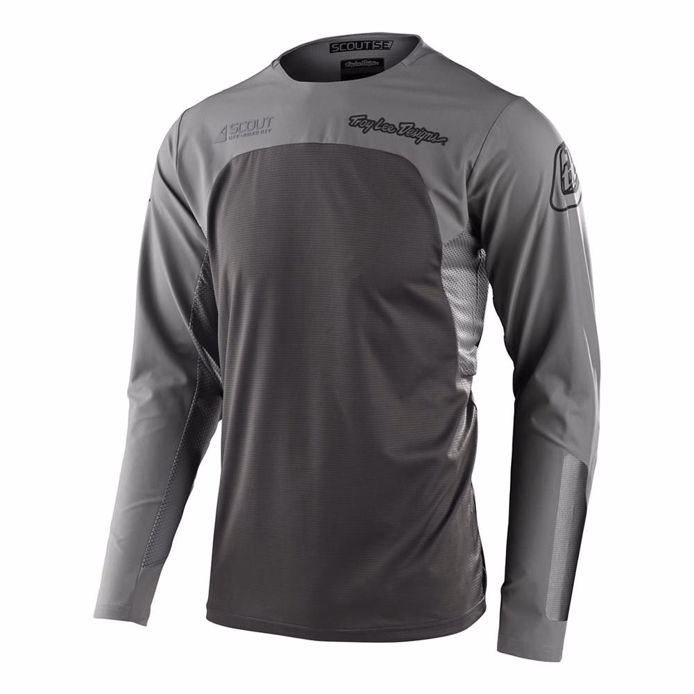 Troy Lee Designs Scount Systems Motocross Jersey Grey