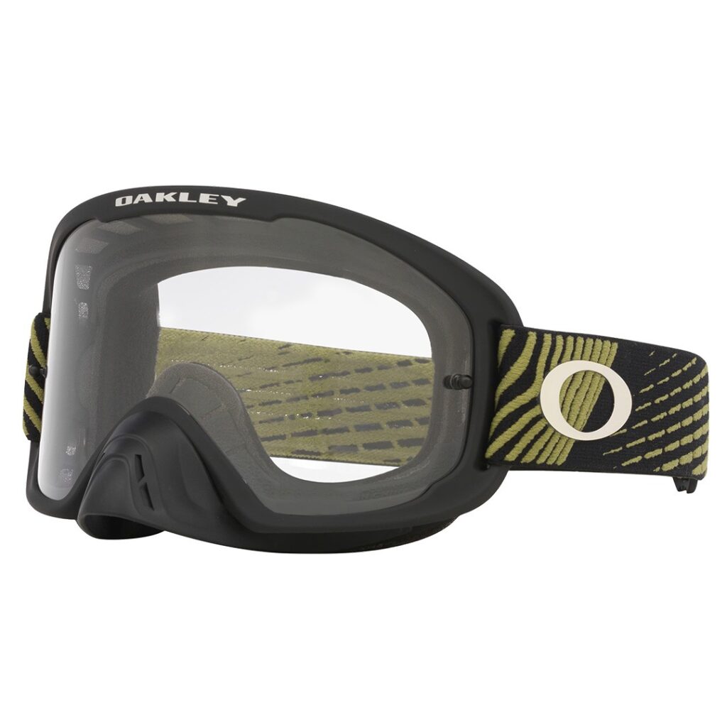 Oakley O-Frame 2.0 Pro MX Goggle Green Rigid w/ Clear Lens