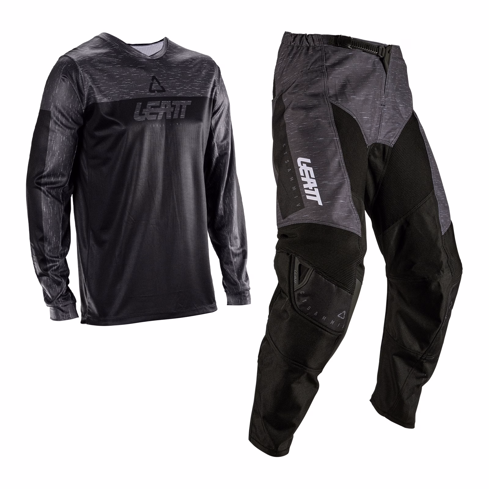 Leatt 3.5 Ride Kit Junior Stealth Black / Grey - Image 1