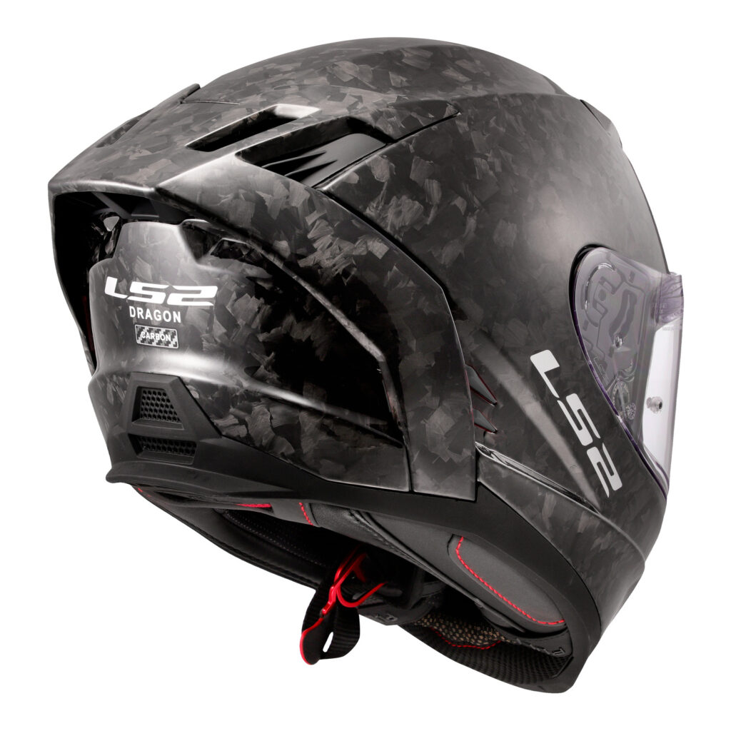 LS2 FF807 Dragon Forged Road Helmet Gloss Carbon
