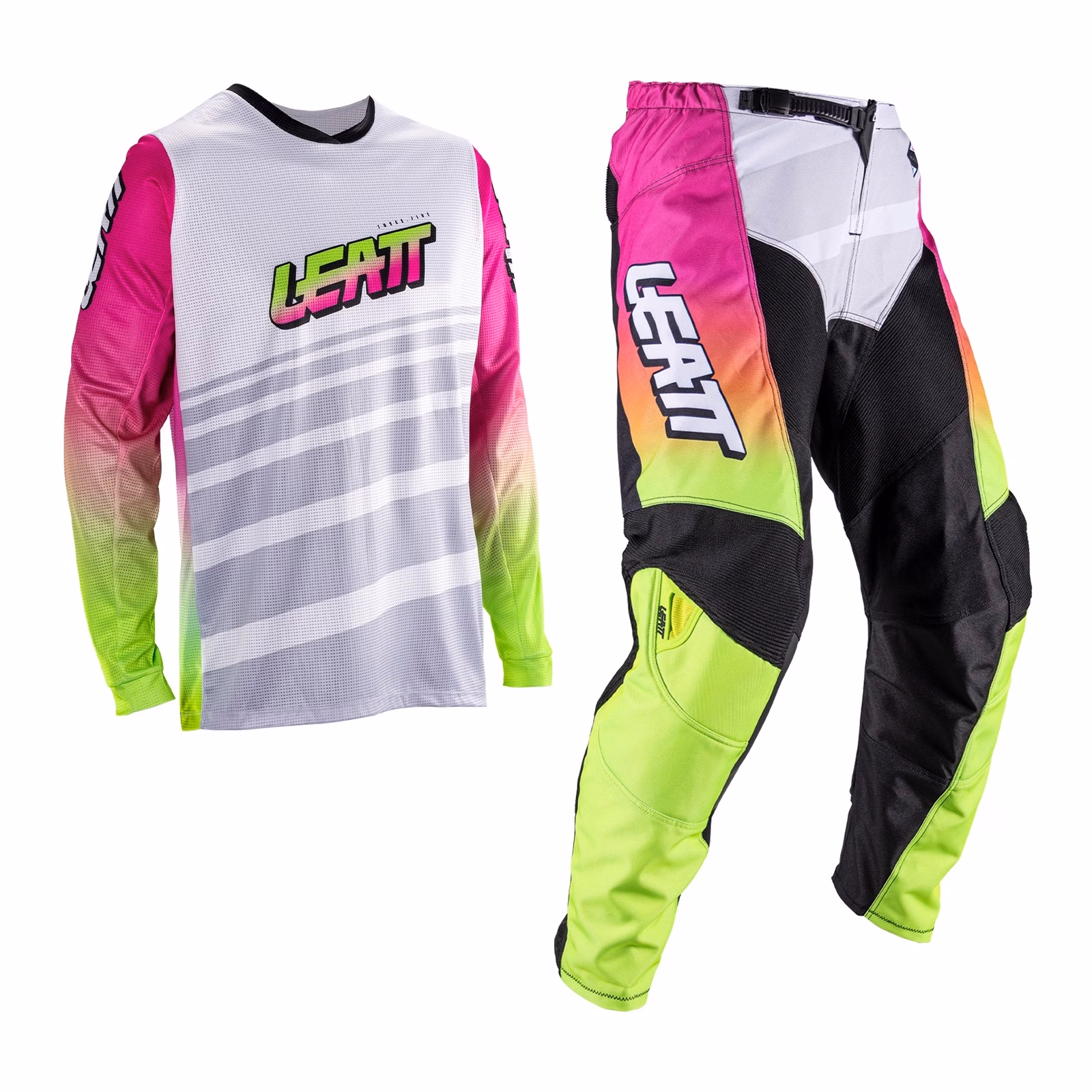 Leatt 3.5 Ride Kit Retro Pink - Image 1