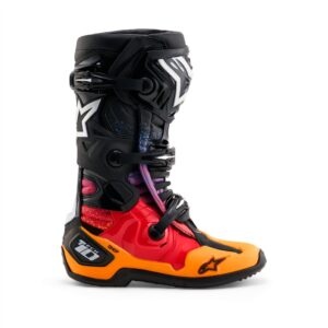 AlpinestarsTech-10 Black Hole Limited Edition Motocross Boots Black Burst - Image 2