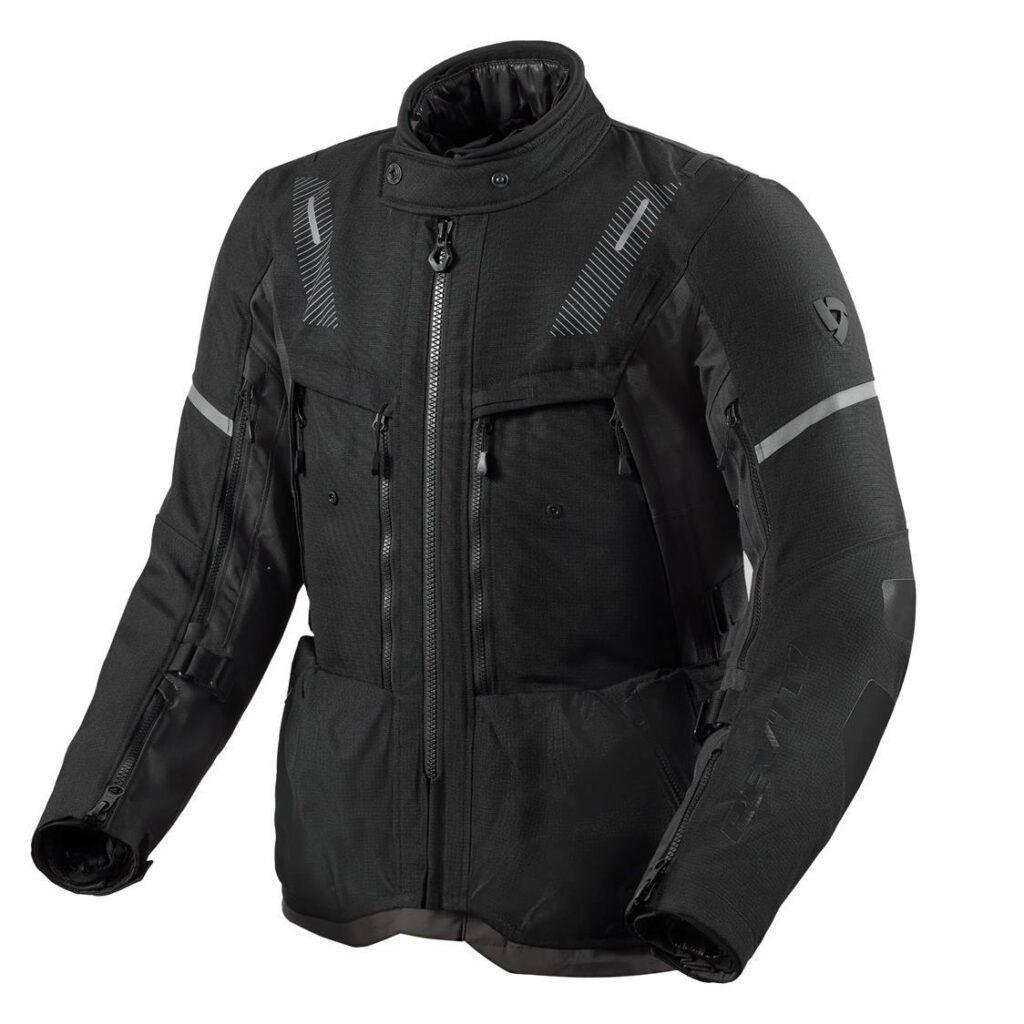 REV'IT! Sand 5 H2O Adventure Jacket Black/Anthracite