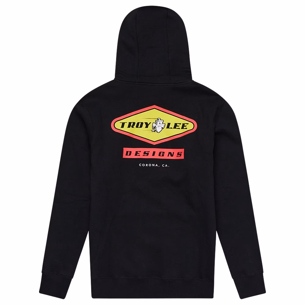 Troy Lee Designs Carb Pullover Hoodie Black