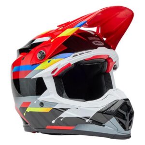 Bell MOTO-9S FLEX Merchant Motocross Helmet Gloss Red/Black - Image 2
