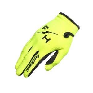 Fasthouse Carbon Eternal Motocross Glove Youth High Viz - Image 3