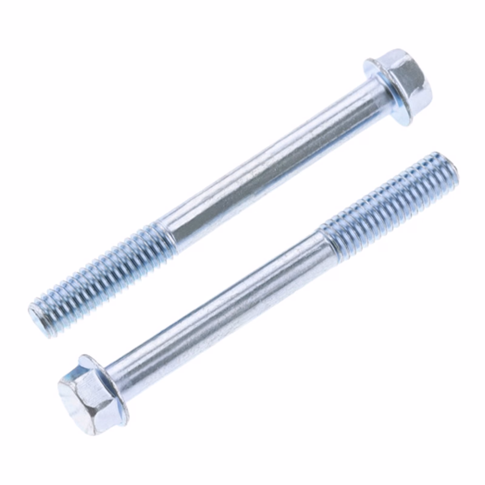 Bolt 6x55mm Hex Flange Bolts (Packet of 10) - Image 1