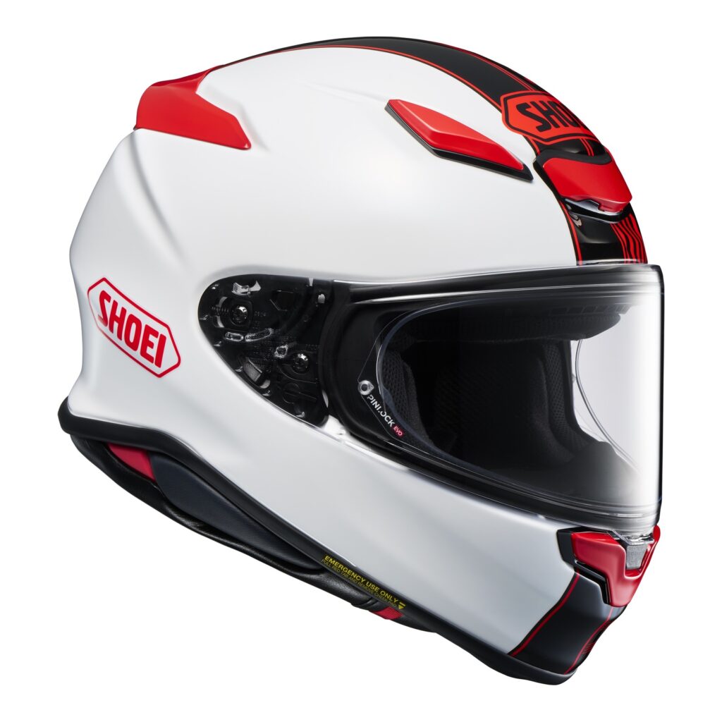 Shoei NXR2 Beaut TC-1 Road Helmet White / Black / Red
