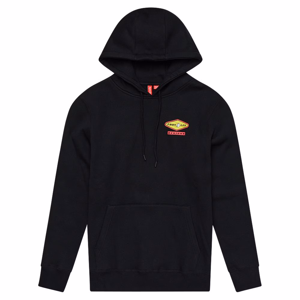 Troy Lee Designs Pullover Hoodie Carb Youth Black