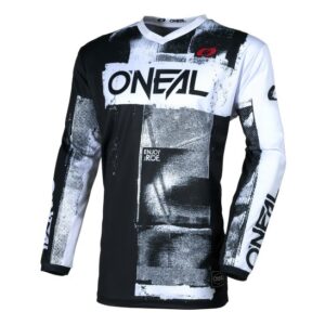 O'Neal ELEMENT Roller Motocross Jersey Black/White - Image 2