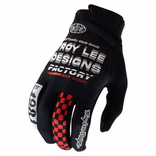 Troy Lee Designs GP Pro Factory Motocross Gloves Black