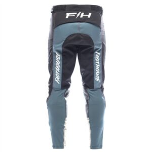 Fasthouse Grindhouse Club Motocross Pants Light Gray/Black/Teal - Image 4
