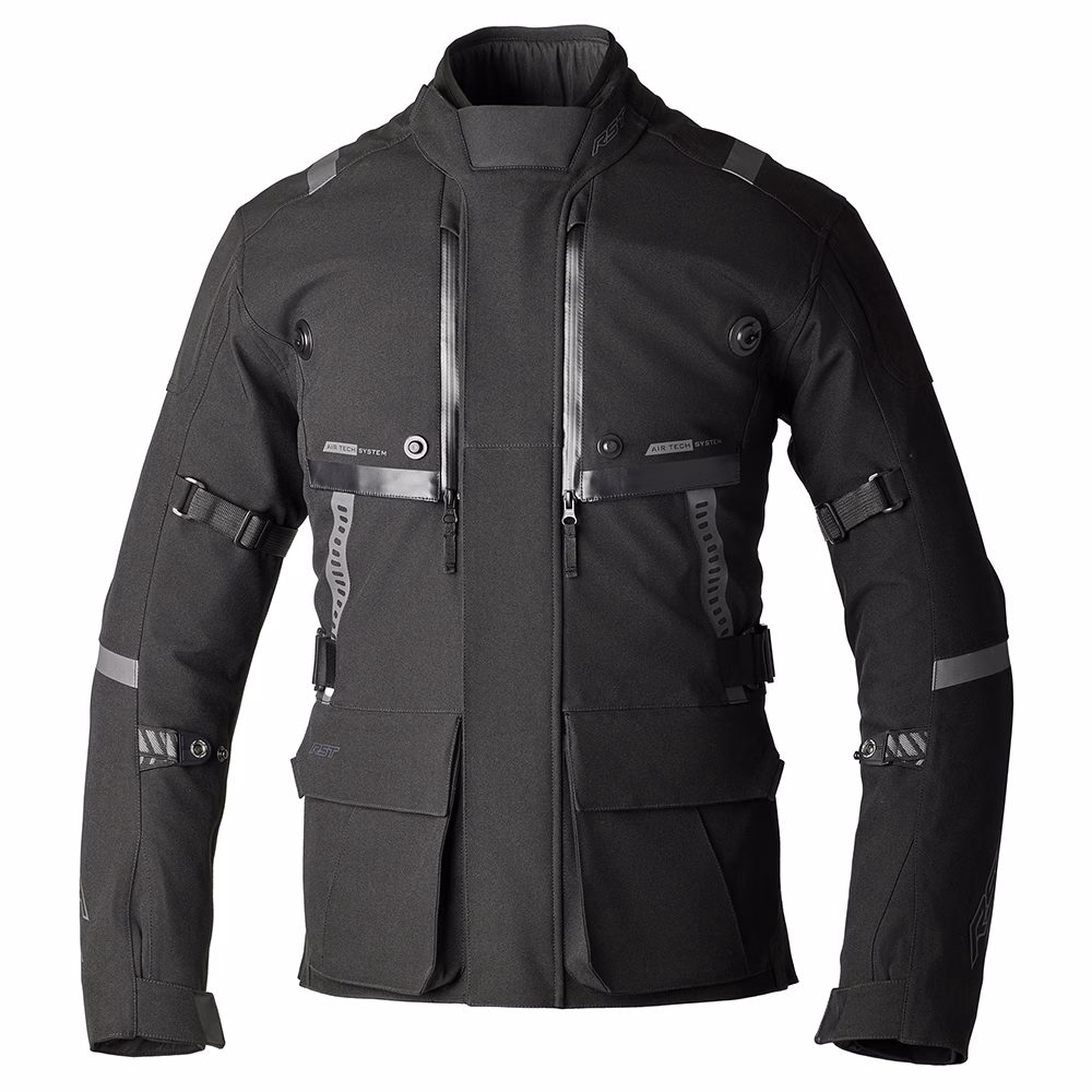 RST Vulcan CE Textile Road Jacket Black