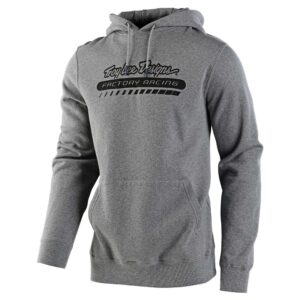 Troy Lee Designs Factory Racing Hoodie Heather Grey - Image 2