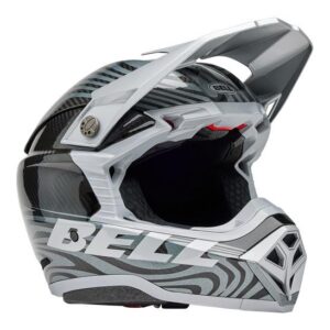 Bell MOTO-10 SPHERICAL Cortex Motocross Gloss Silver/Grey - Image 2