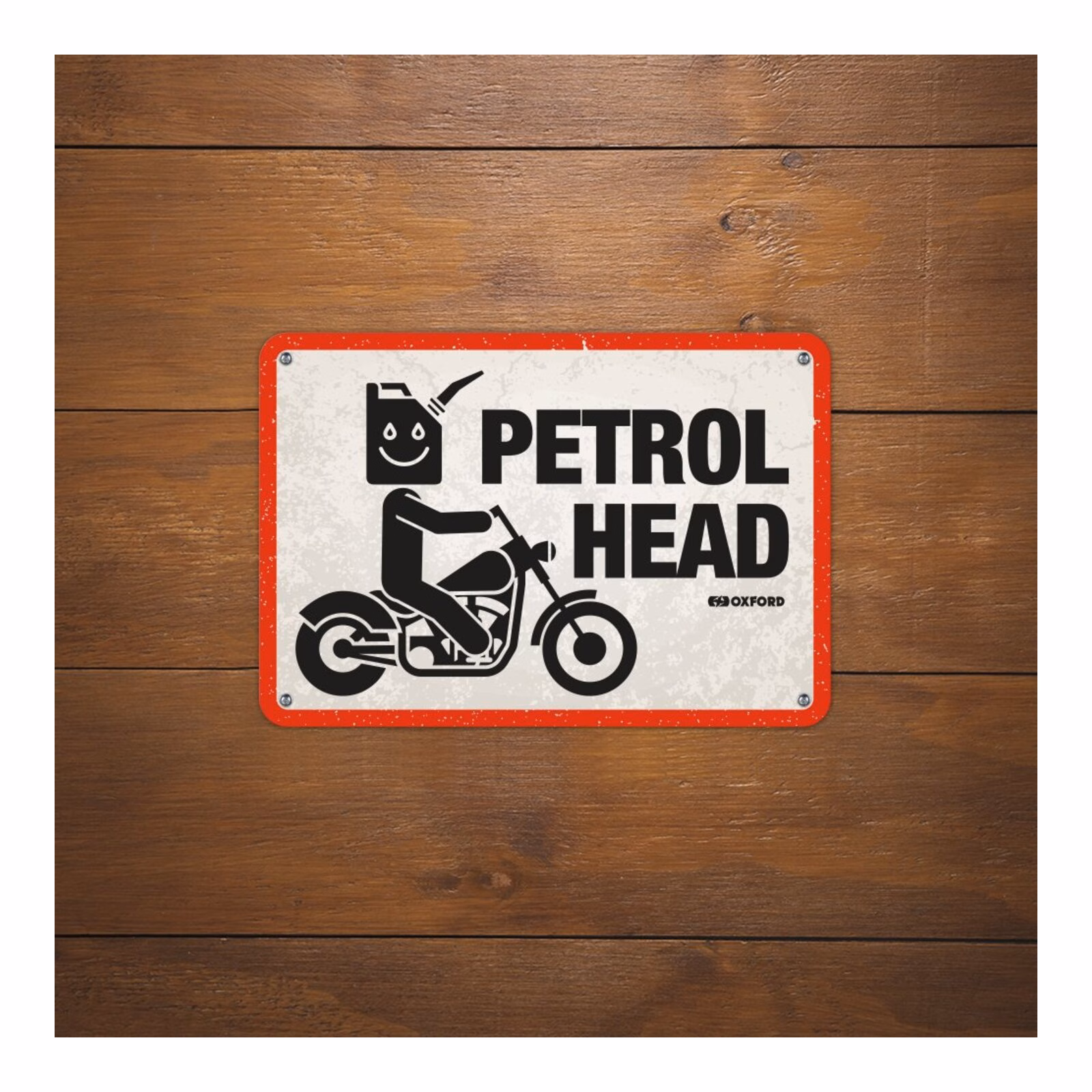 Oxford Garage Metal Sign: "Petrol Head" - Image 2