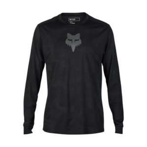 Fox Ranger Tru Dri MTB Jersey Black - Image 1