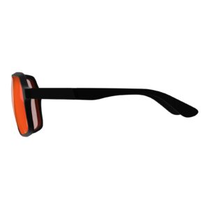 Leatt TheViz Andes Sunglasses - Satin Black Polarized Red (14 VLT) - Image 3