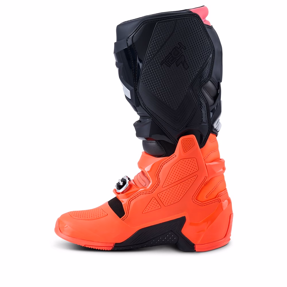 Alpinestars Tech-7 Motocross Boots Black/Red Fluoro/Pink Fluoro
