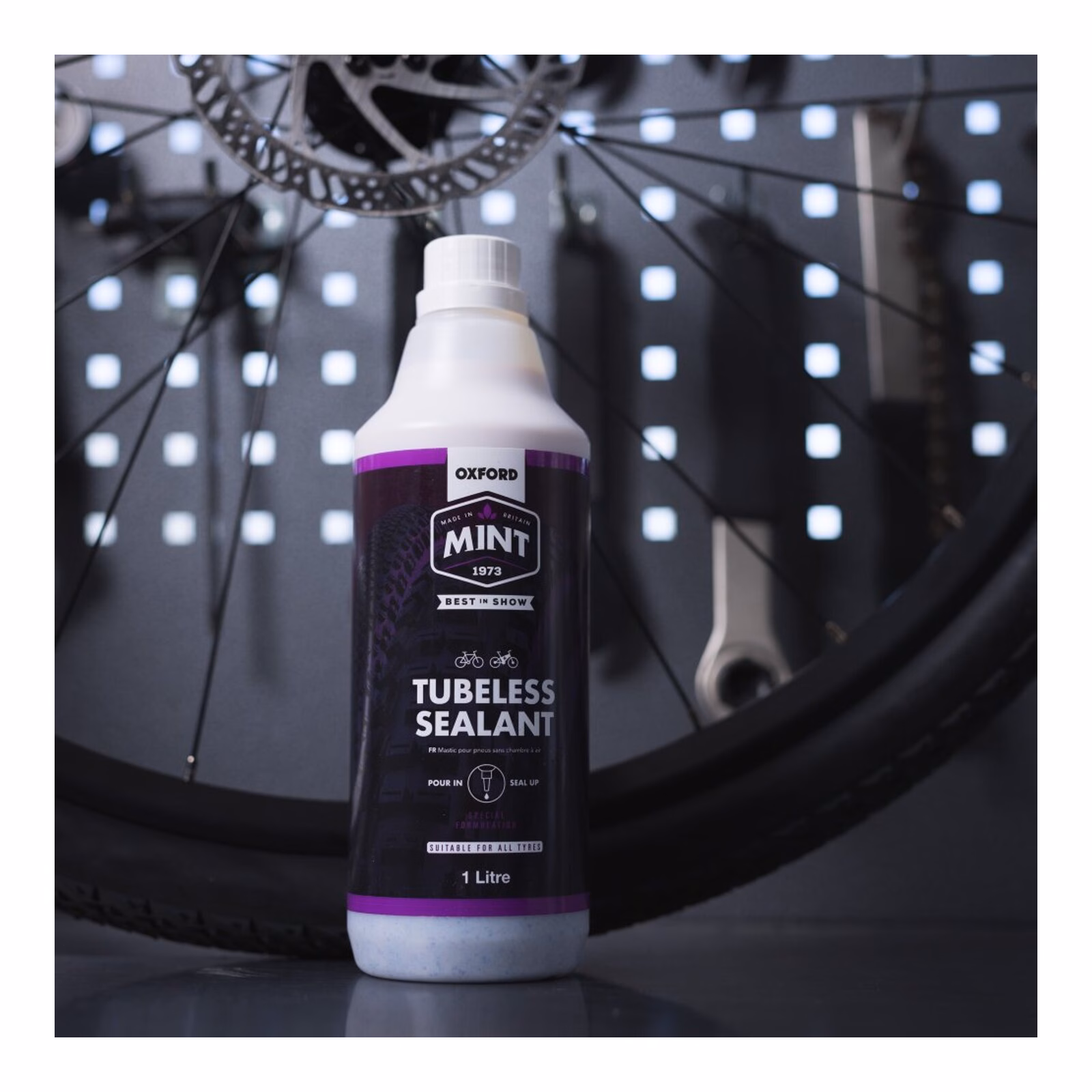 Oxford Mint Tubeless Sealant 1L - Image 2