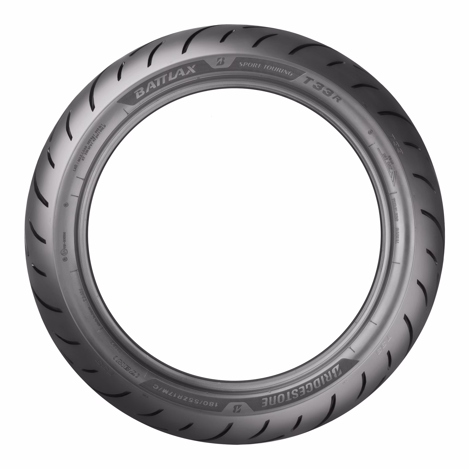 Bridgestone Battlax T33 Sport Touring Tyre Rear 160/60x17 (Radial) - Image 2