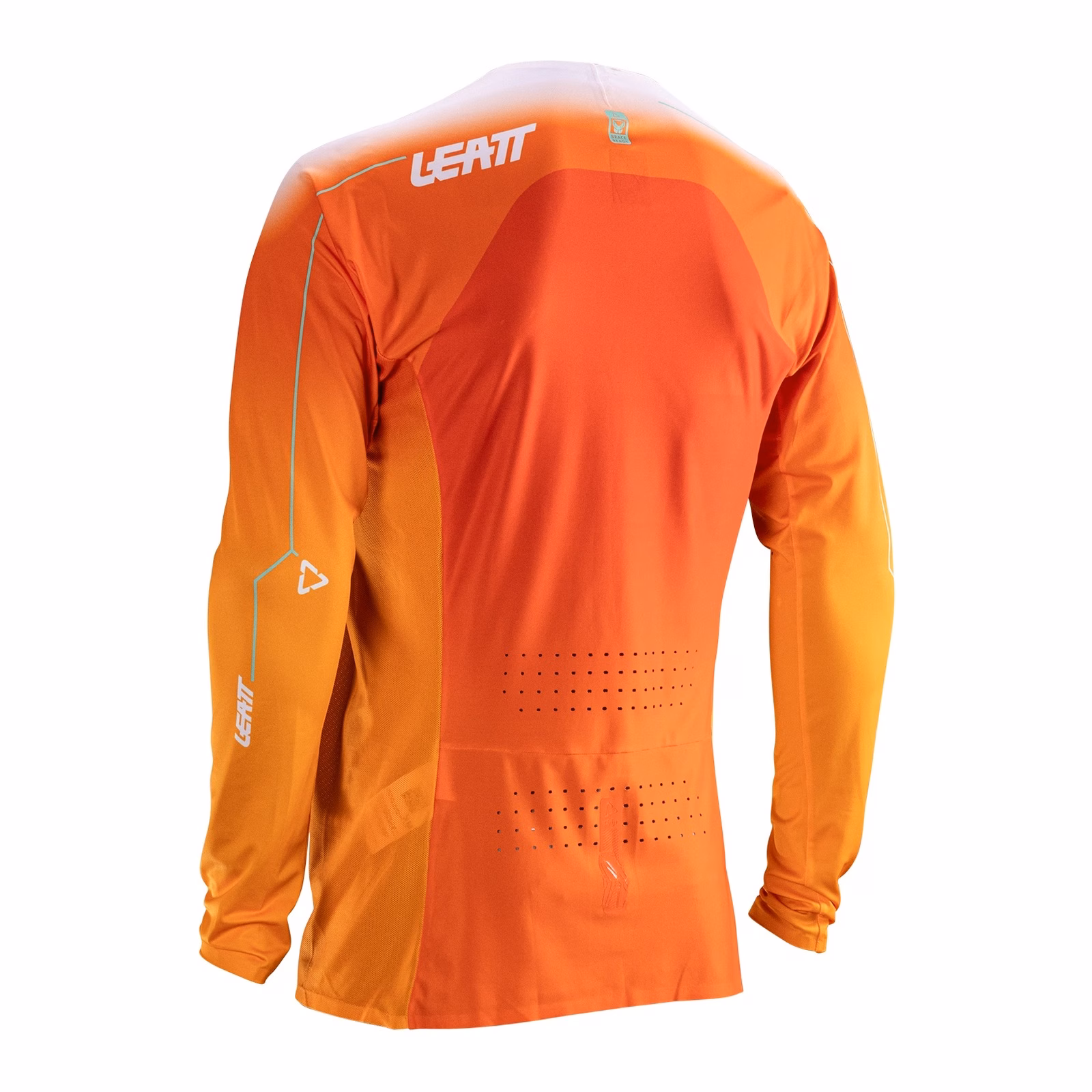 Leatt 5.5 UltraWeld Motocross Jersey Orange - Image 2