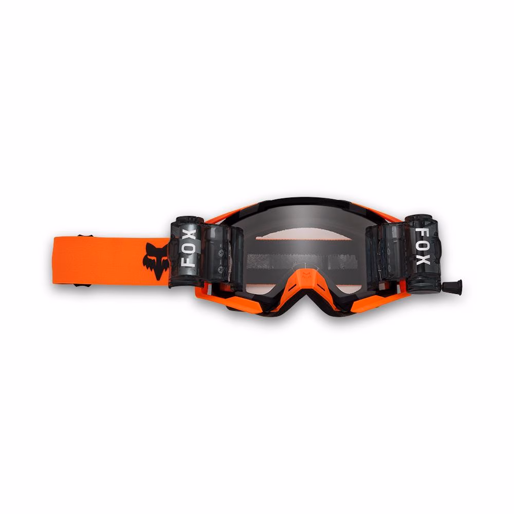 Fox Airspace Rolloff Motocross Goggles Flo Orange