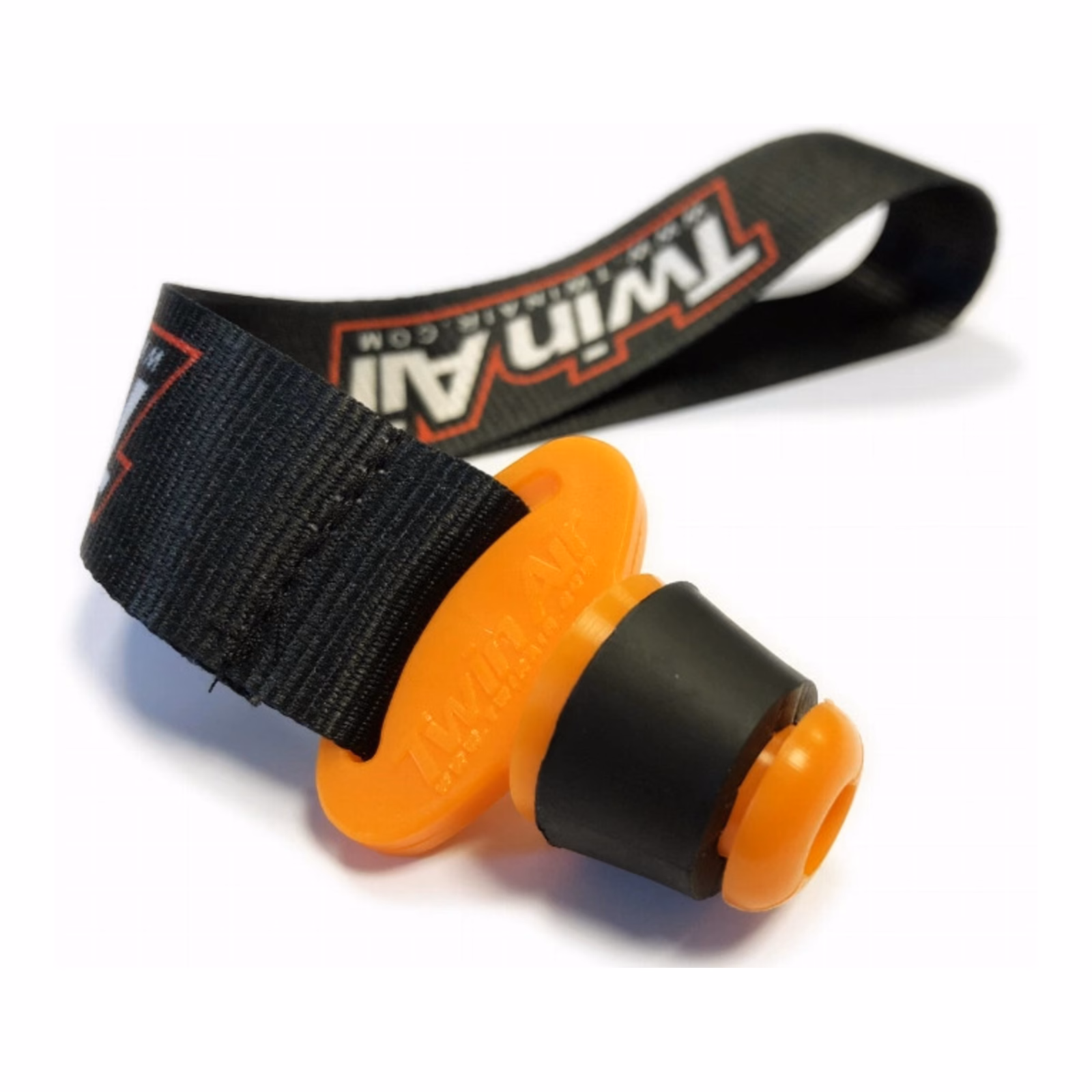 Twin Air Exhaust Plug "Mini", Diameter 18mm to 21mm (with Strap) - Image 1