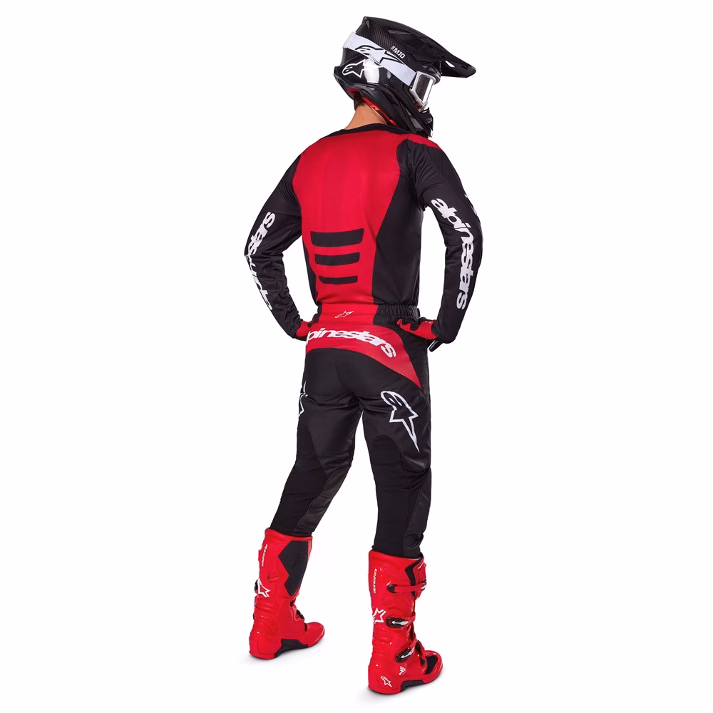 Alpinestars Fluid Haul Motocross Jersey Black/White
